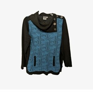 Parsley & Sage Knit Tunic Top S Artsy #8200